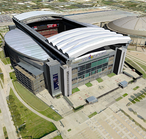 NRG Stadium 3D Stadium Replica - the Stadium Shoppe